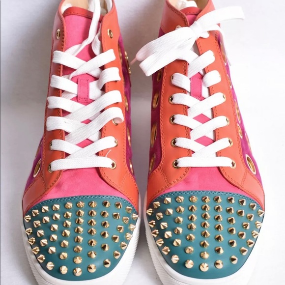 AUTHENTIC Christain Louboution Multicolor Shoes - Picture 5 of 12